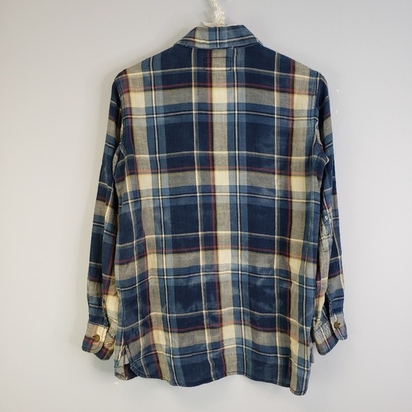 Current/Elliott The Perfect Shirt Intentionally Distressed SZ XS/0 - Picture 7 of 10